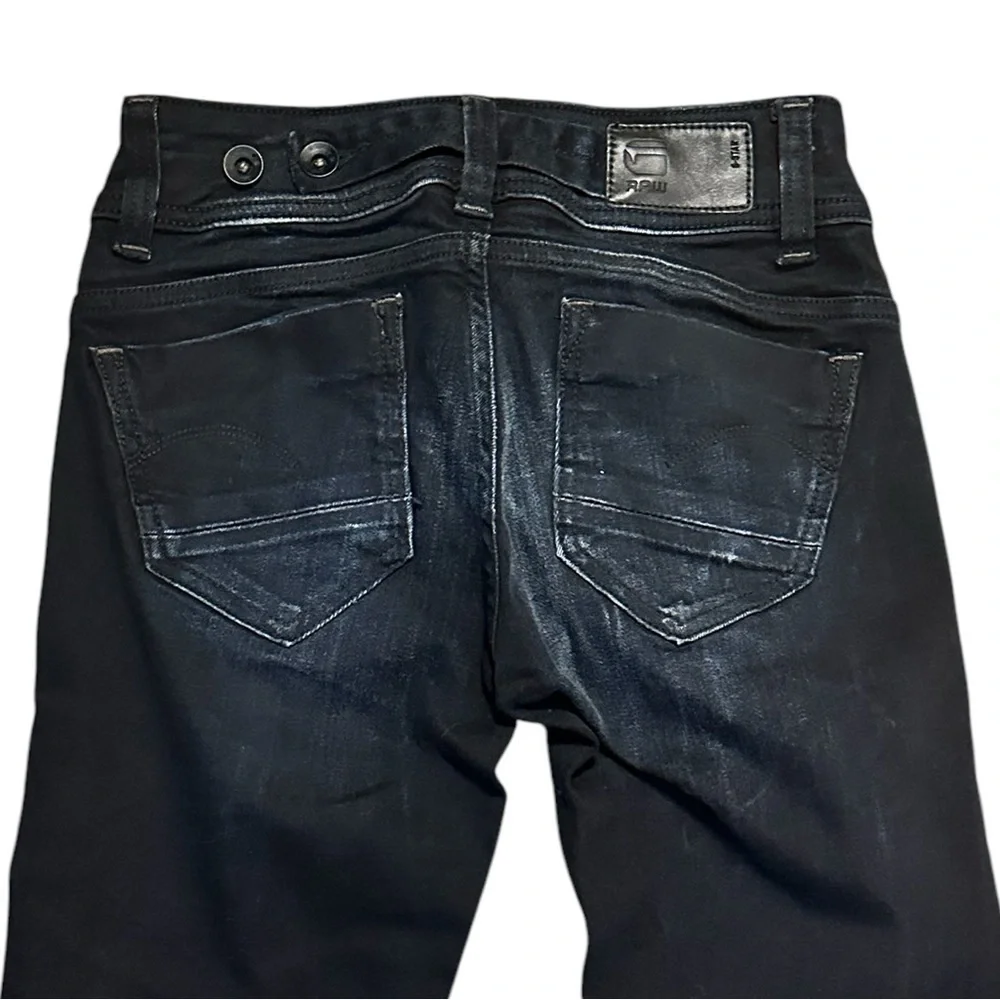 G-Star Raw MIDGE SADDLE STRAIGHT JEANS Size 24 - Picture 6 of 7